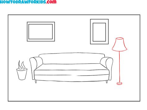 draw living things|Living Room Drawing Images .